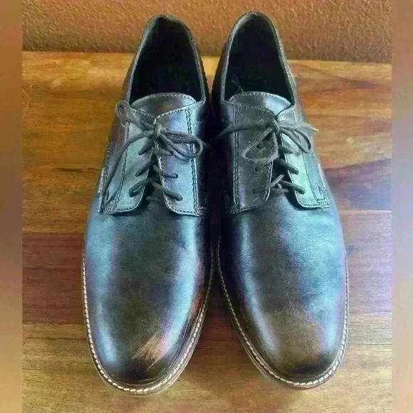 Mephisto Brown Leather Oxford Dress Shoes Men’s U.S. Size 12 - Picture 4 of 9